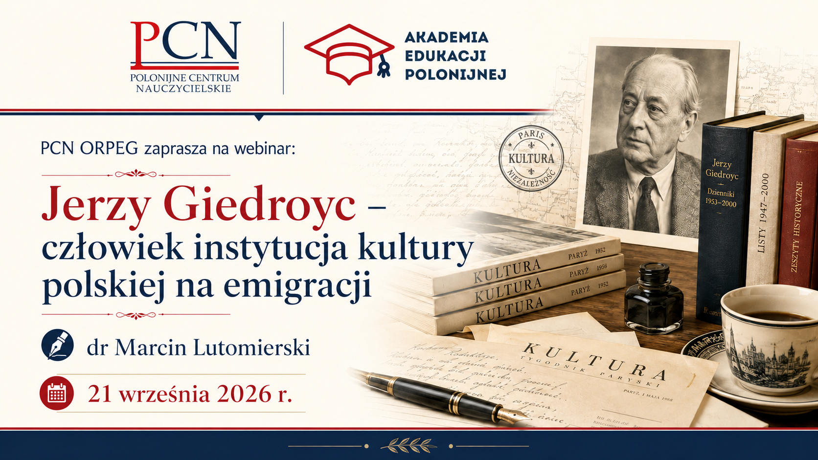 Jerzy Giedroyc- człowiek instytucja kultury polskiej na emigracji
