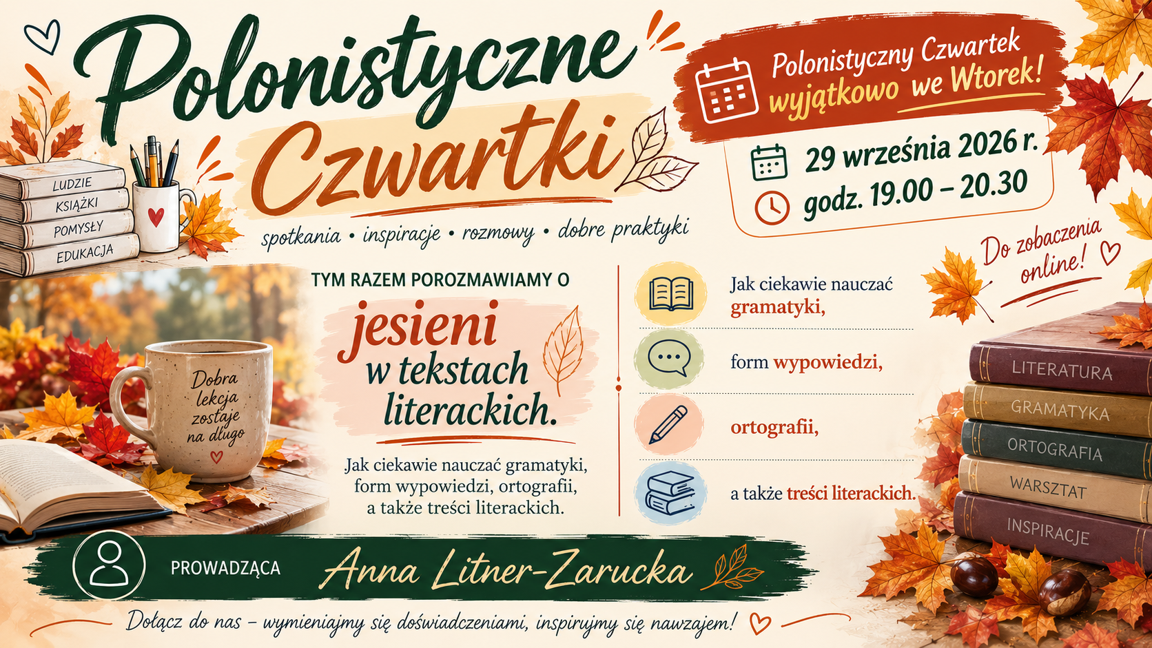 Polonistyczne czwartki (bez granic). V spotkanie polonistów.