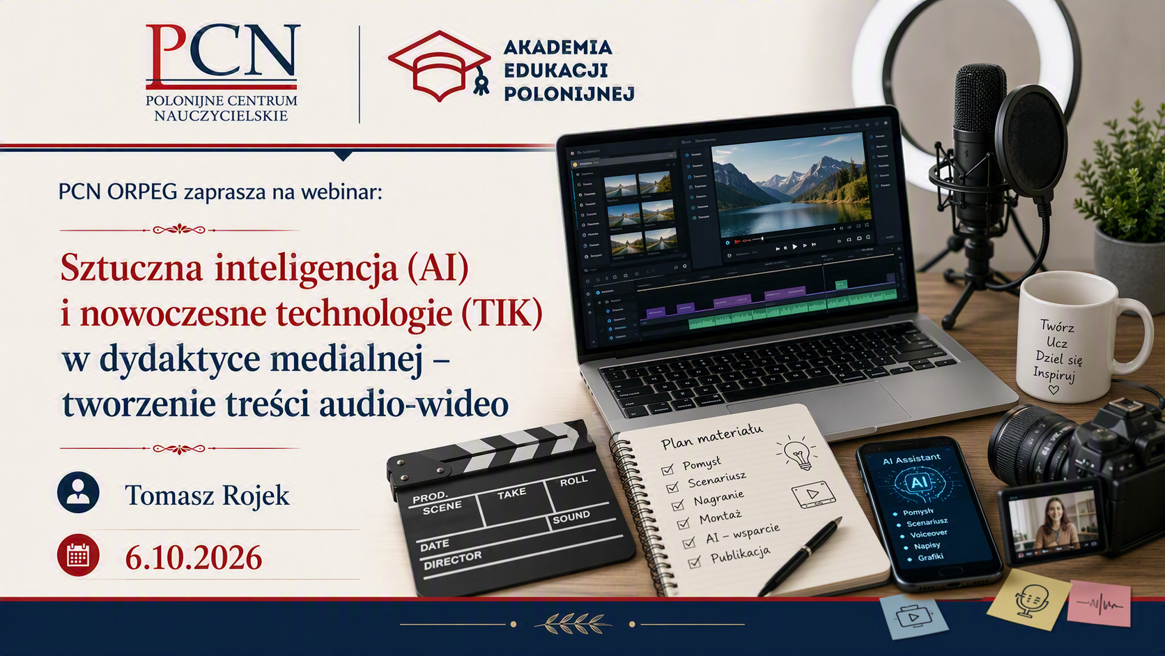 Sztuczna inteligencja (AI) i nowoczesne technologie (TIK) jako wsparcie nauczyciela polonijnego w planowaniu i realizacji zajęć