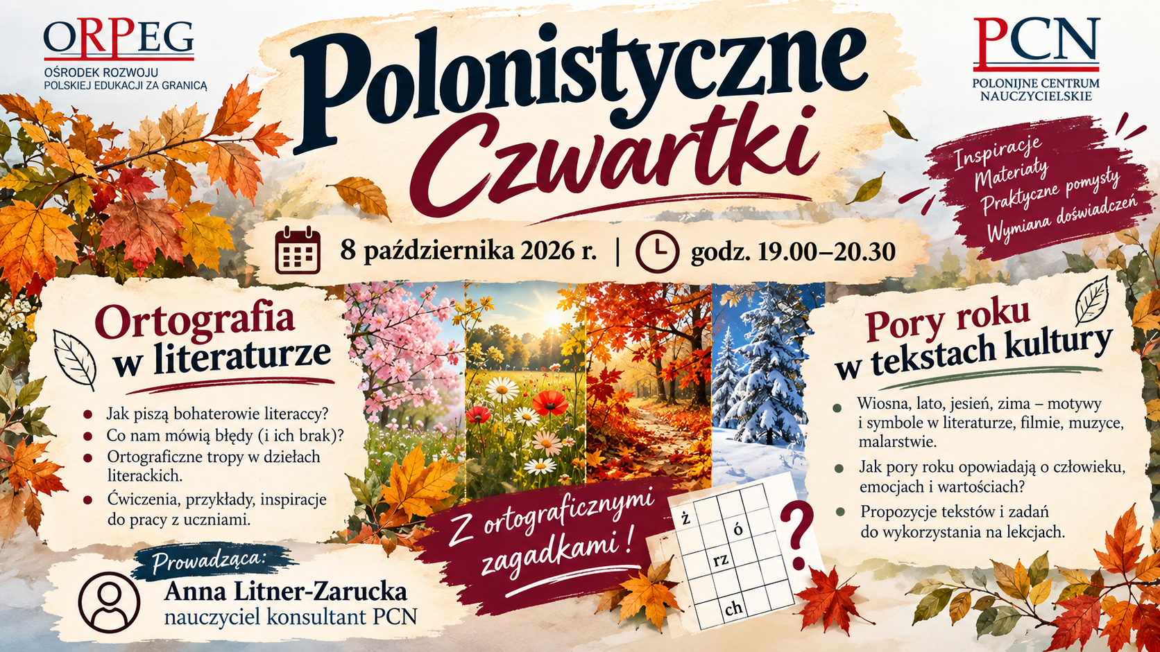 Polonistyczne czwartki (bez granic)