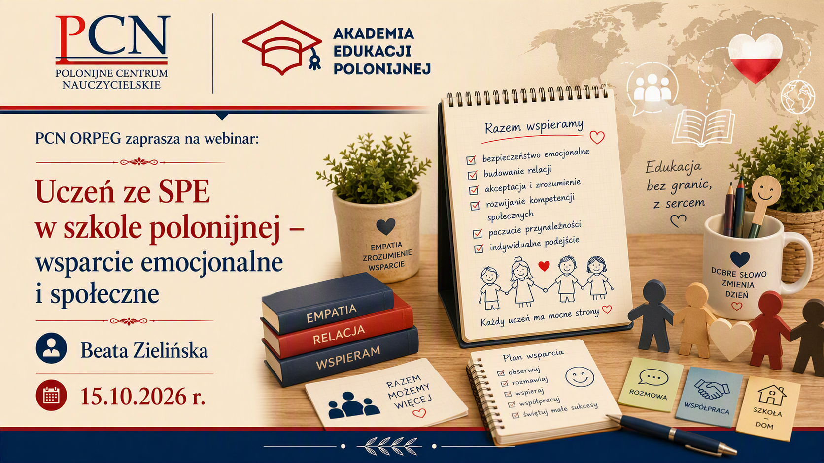 Uczeń ze SPE w szkole polonijnej – wsparcie emocjonalne i społeczne 