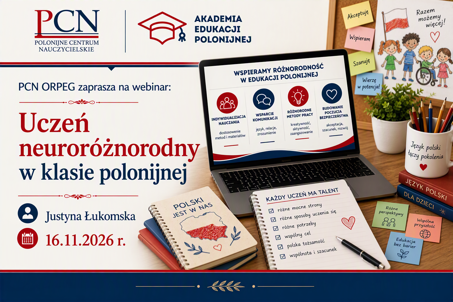 Uczeń  neuroróżnorodny w klasie polonijnej